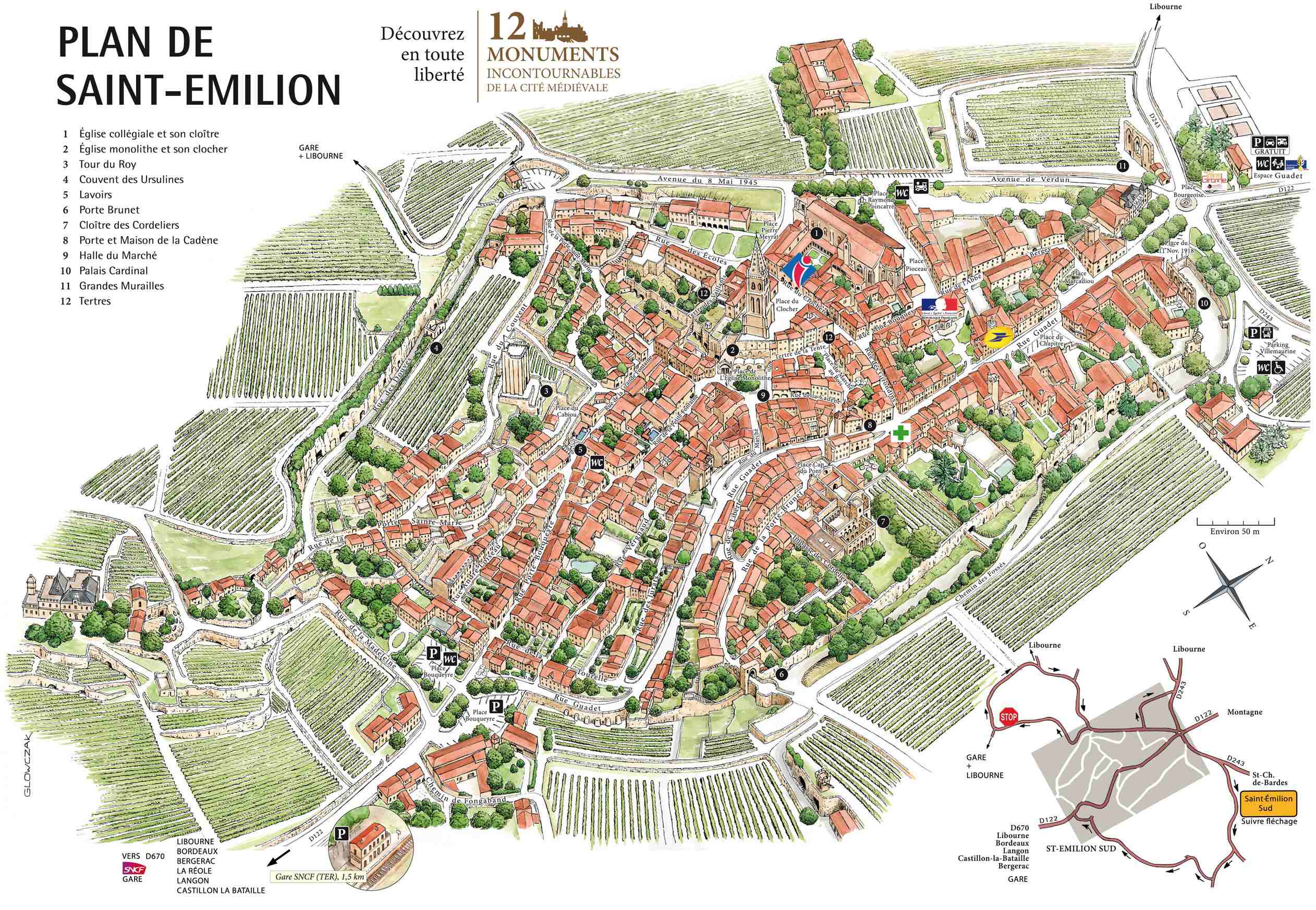 Map Of Dordogne Villages Maps Of Dordogne | Seedordogne.com